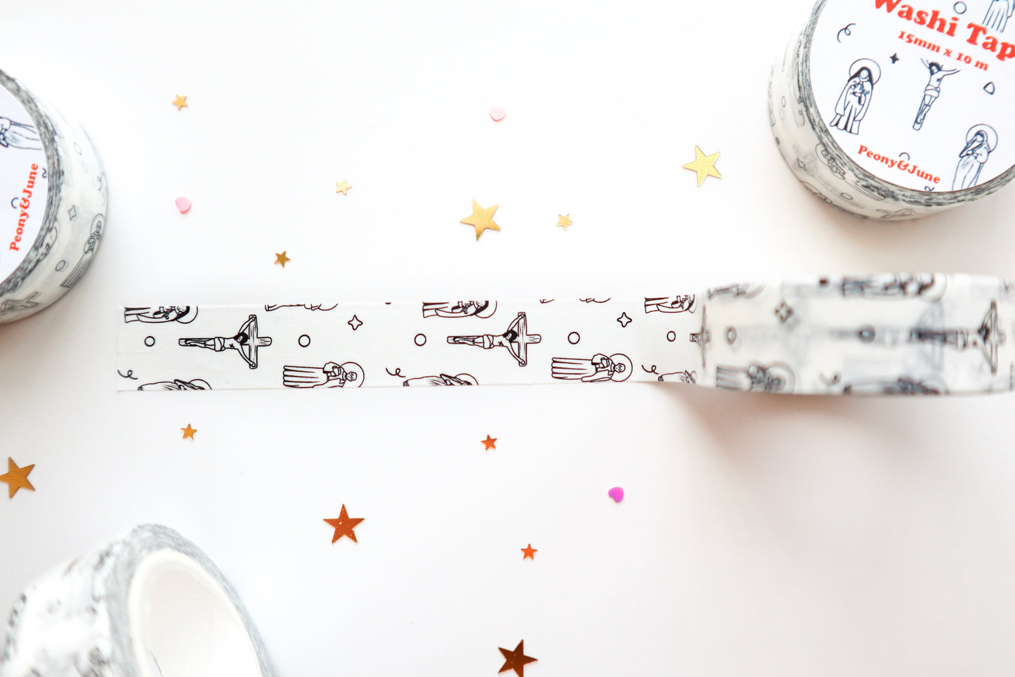 Jesus & Saints Pattern Washi Tape
