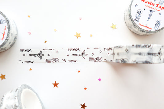 Jesus & Saints Pattern Washi Tape