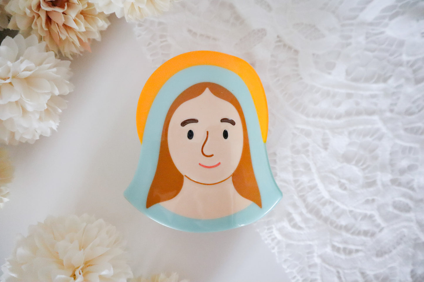 Blessed Mother Hair Clip