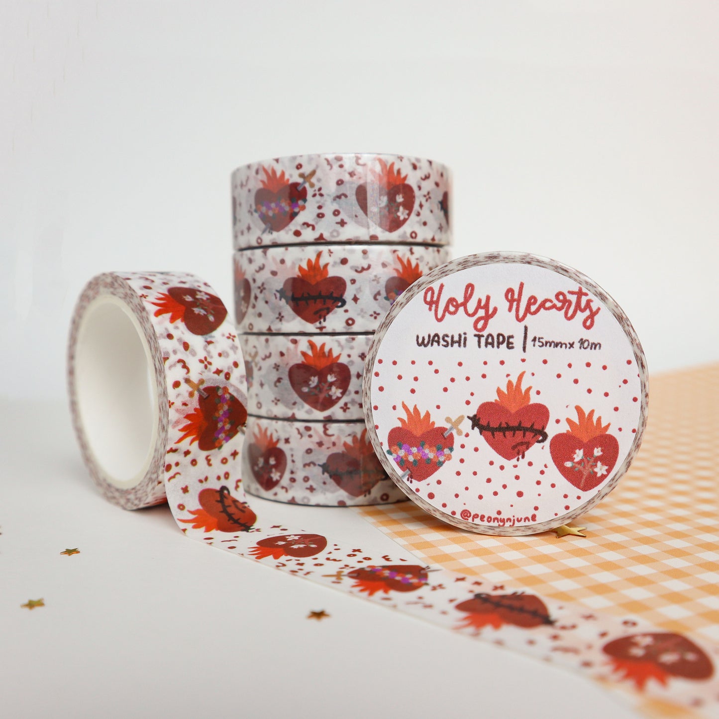 Holy Hearts Washi Tape