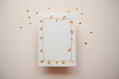 Catholic Charm Necklace Notepad