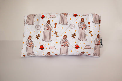 Jesus The Good Shepherd Quilted Pouch