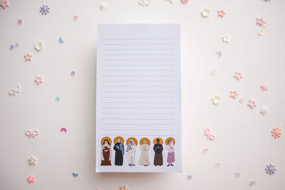 Saints Notepad 4x7