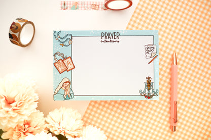 Prayer Intentions Notepad