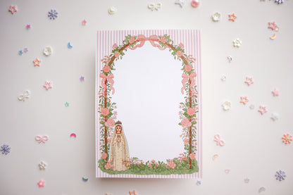 Our Lady of Fatima Notepad 5x7