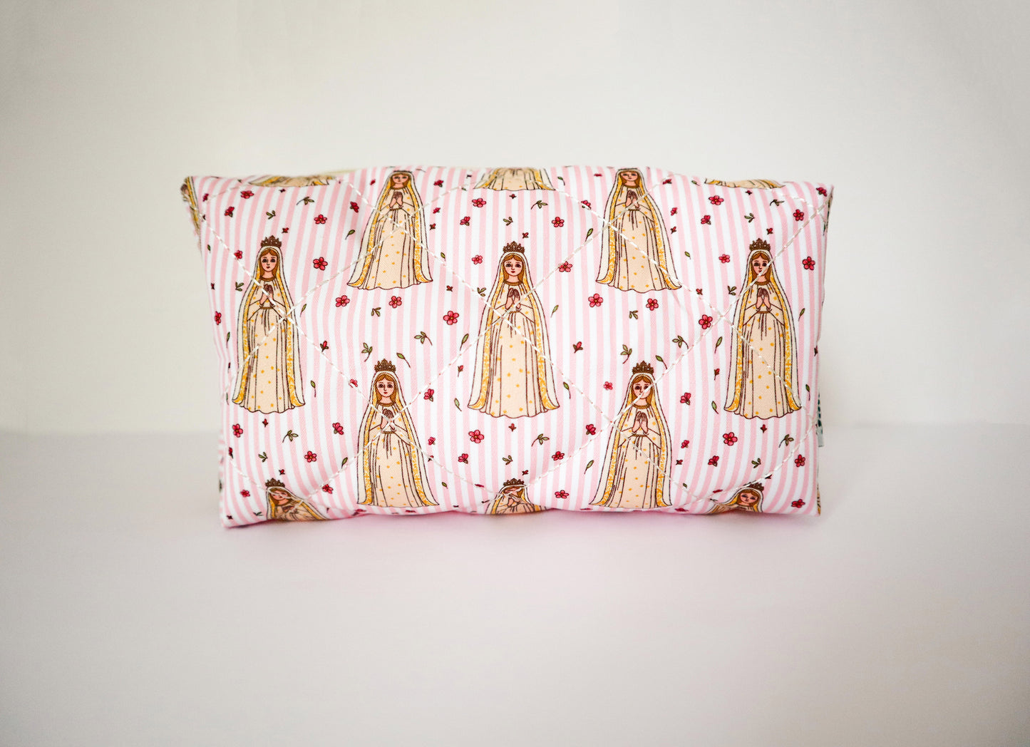 Our Lady of Fatima Quilted Pouch