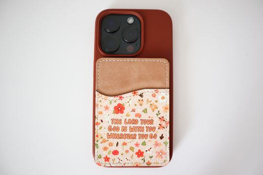 The Lord Is With You Phone Wallet