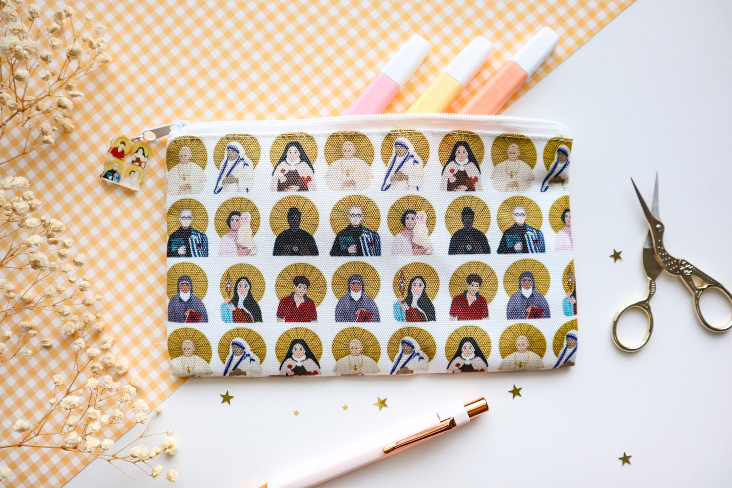 Catholic Saints Pencil Case