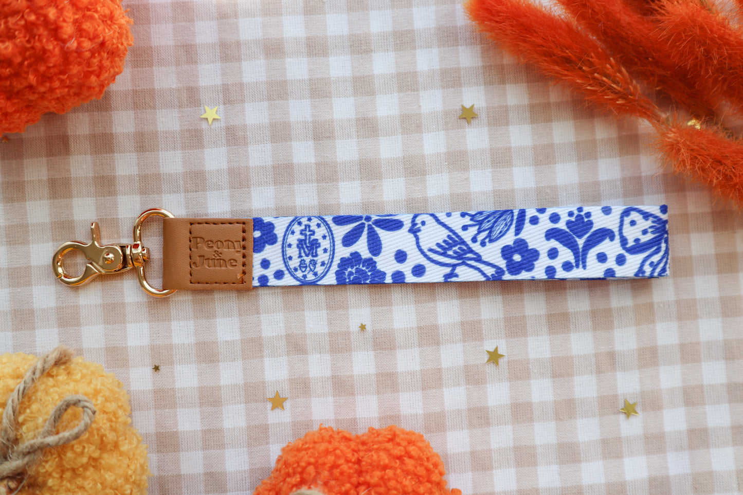 Marian Pattern Wristlet