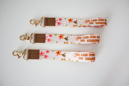 The Lord Is With You Wristlet