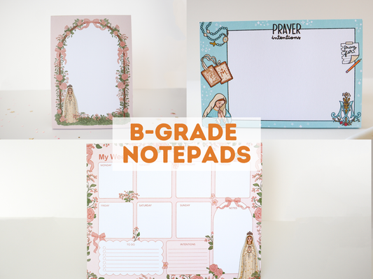 B-GRADE NOTEPADS