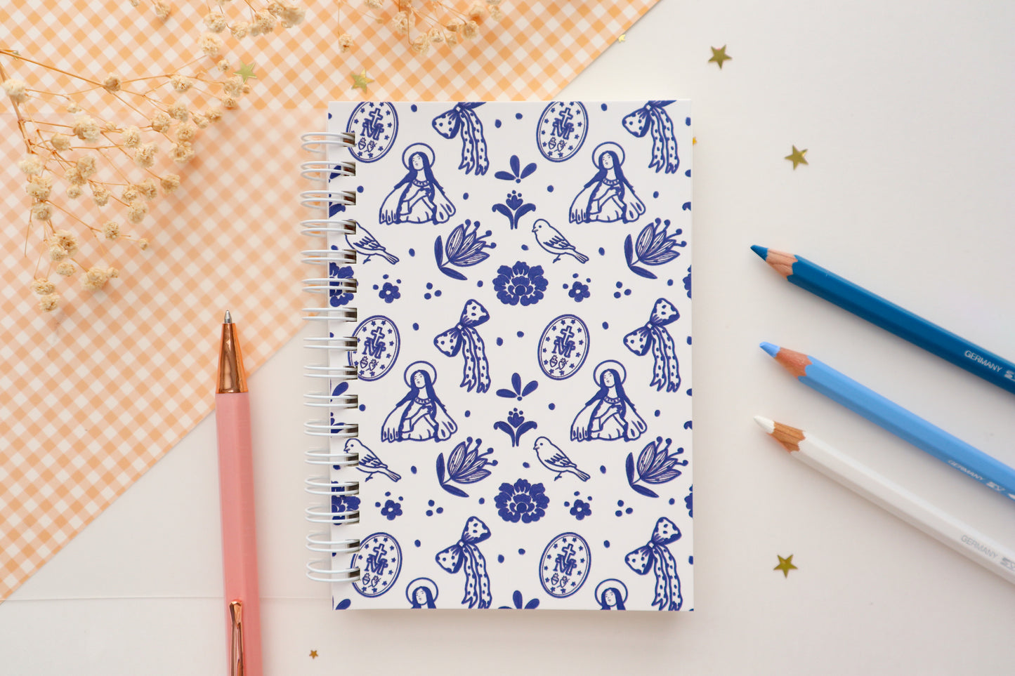 Marian Wire Notebook