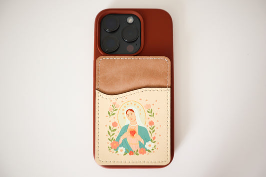 Immaculate Heart of Mary Phone Wallet