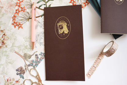 Brown Crown of Thorns Notebook TN size