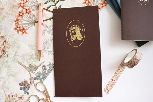 Brown Crown of Thorns Notebook TN size
