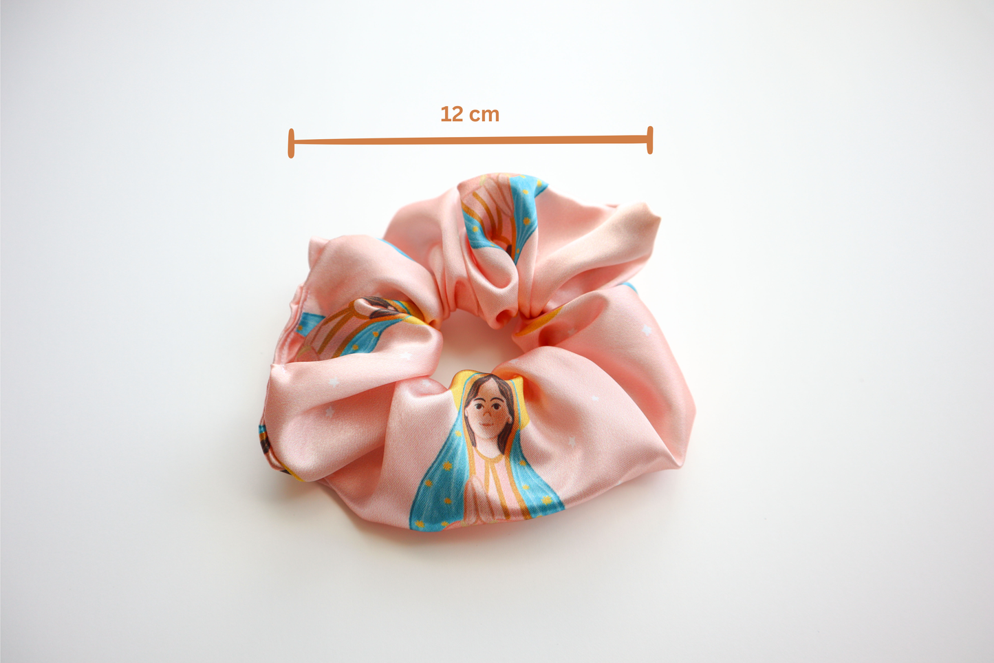 Our Lady of Guadalupe Medium Satin Scrunchie