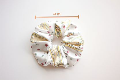 Fatima Medium Satin Scrunchie