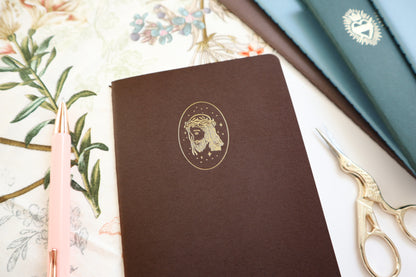 Brown Crown of Thorns A6 Softcover Notebook