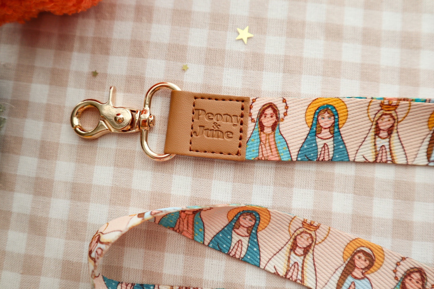 New Blessed Mother Lanyard