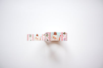 The Good Shepherd Blue Pattern Washi Tape