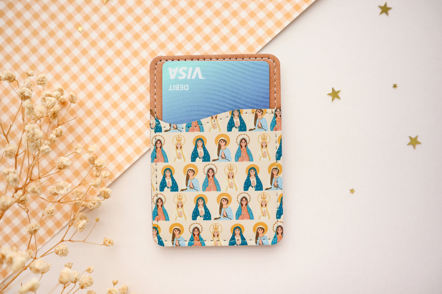 Blessed Mother Phone Wallet