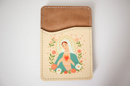 Immaculate Heart of Mary Phone Wallet