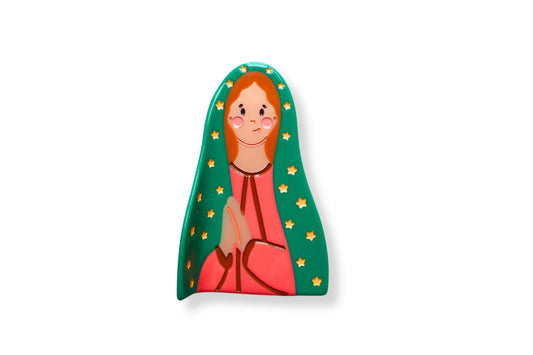 Our Lady of Guadalupe Hair Clip