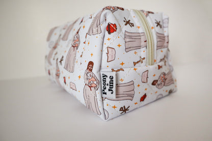 Jesus The Good Shepherd Quilted Pouch