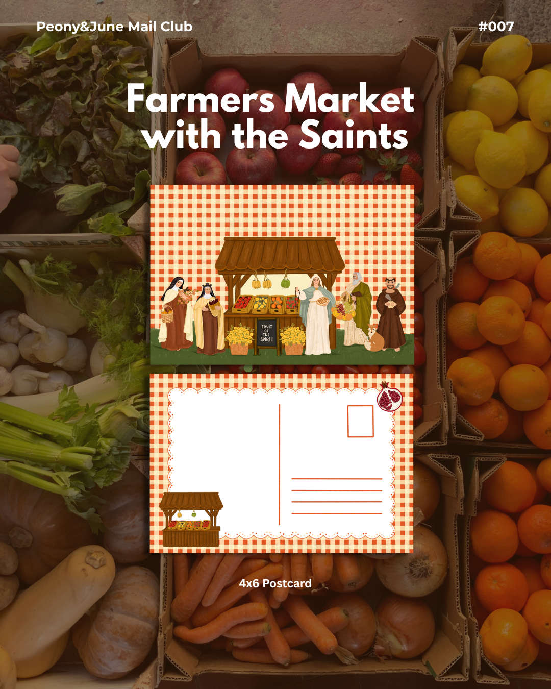 Catholic Mail Club Issue No 7 - Farmers Market with the Saints