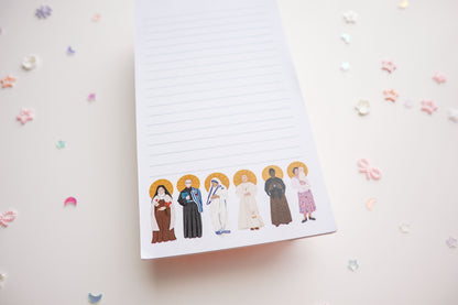 Saints Notepad 4x7