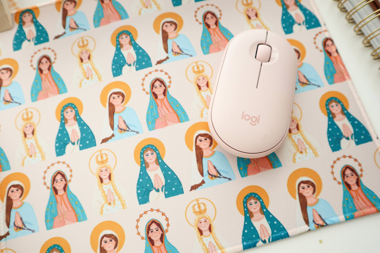 Blessed Mother Mouse Pad