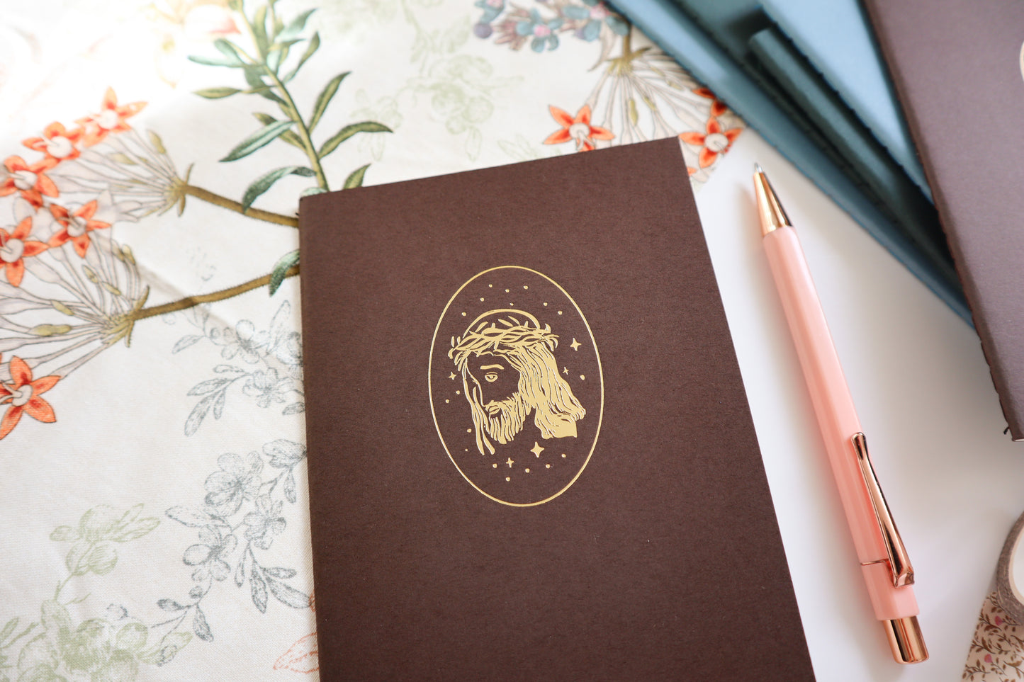 Brown Crown of Thorns Notebook TN size