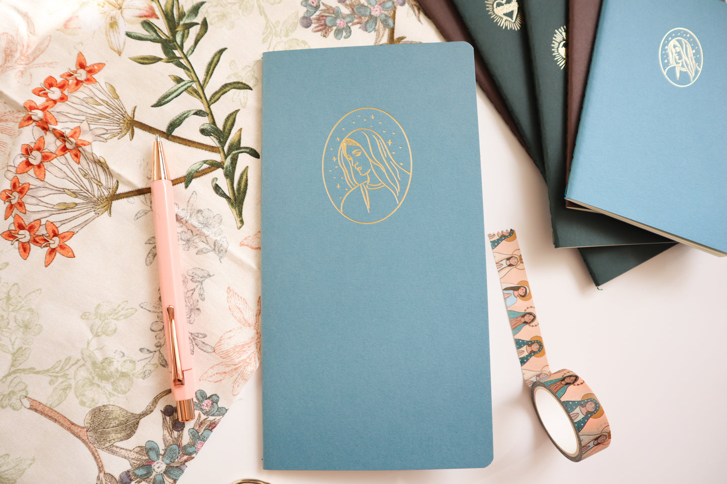 Blue Marian Notebook TN size