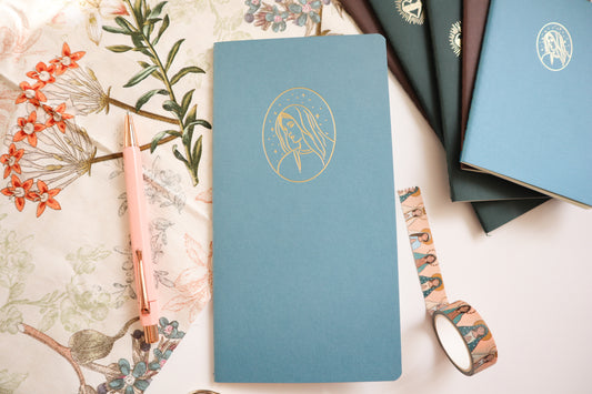 Blue Marian Notebook TN size