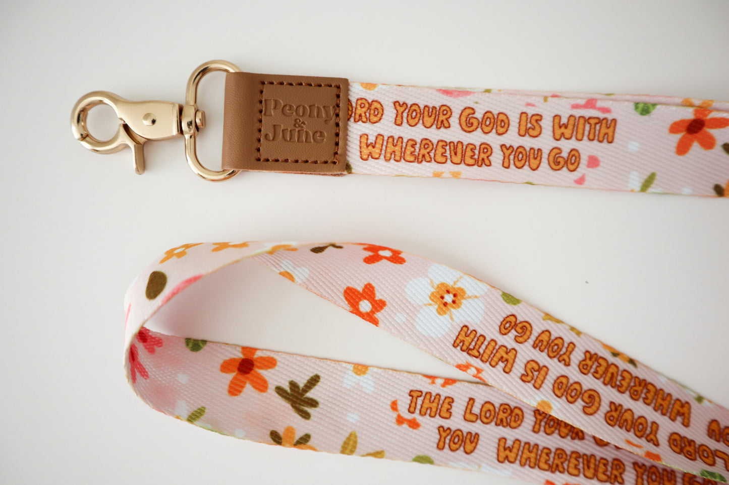 The Lord Is With You Lanyard