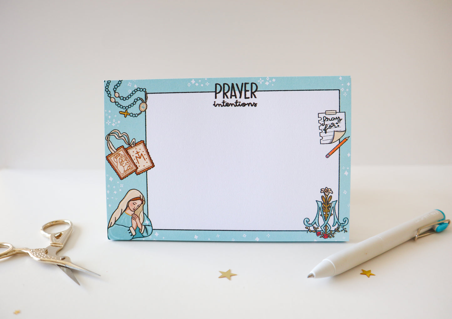 Prayer Intentions Notepad