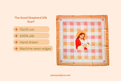 Good Shepherd Silk Scarf