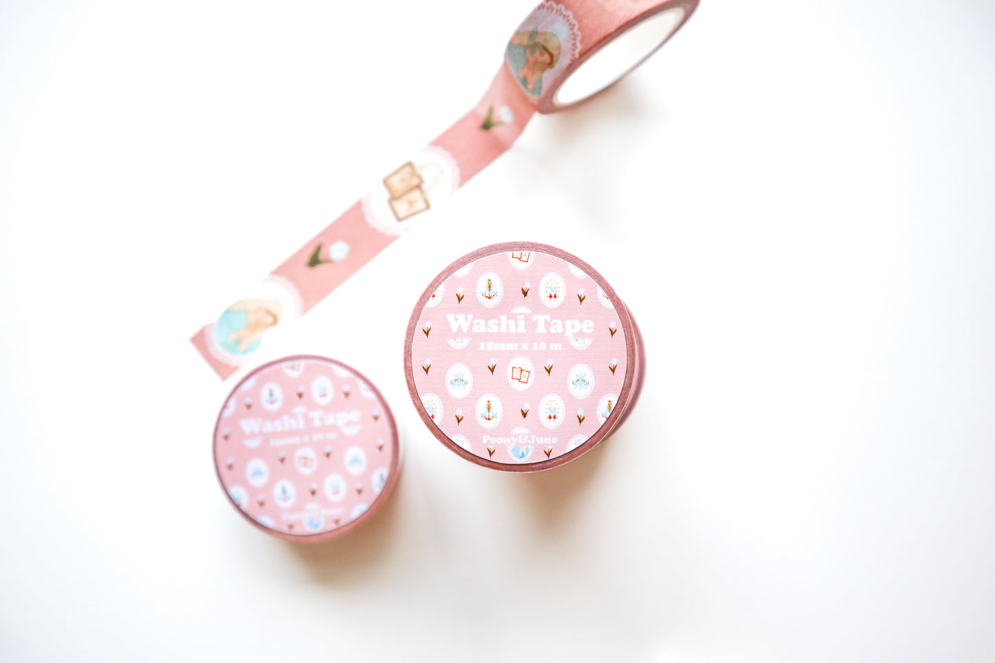 Pink Marian Washi Tape