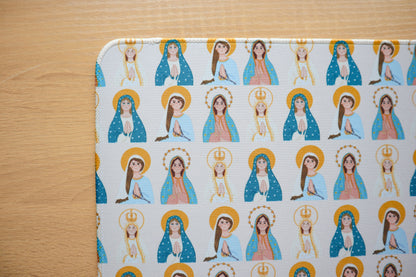 Blessed Mother Desk Mat