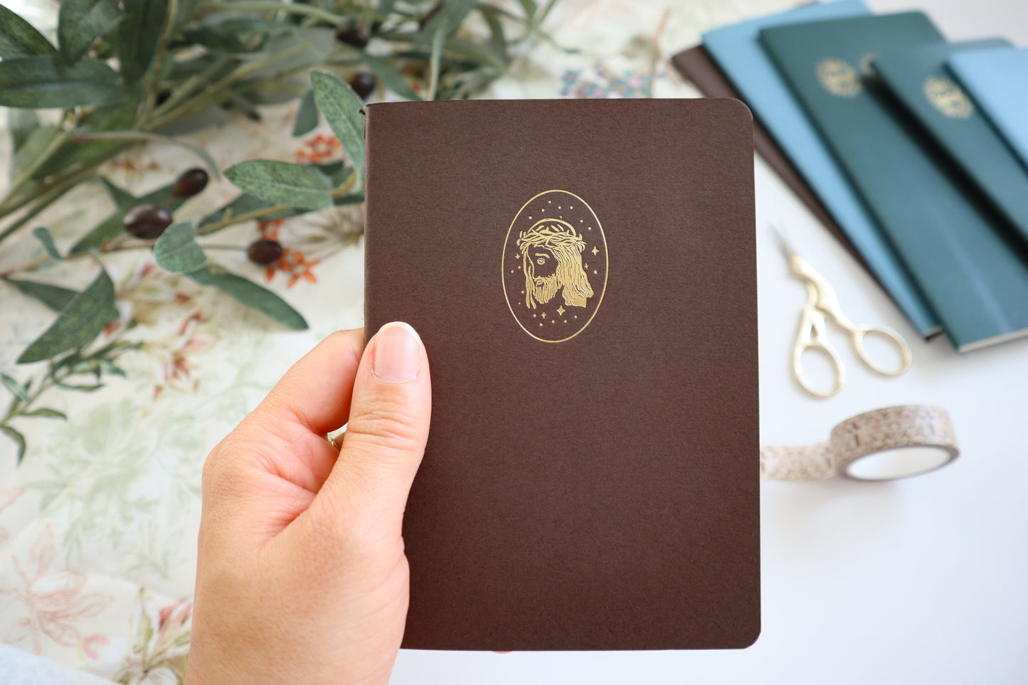 Brown Crown of Thorns A6 Softcover Notebook