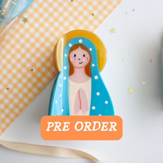 PRE ORDER - Our Lady Star of The Sea Hair Clip