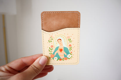 Immaculate Heart of Mary Phone Wallet