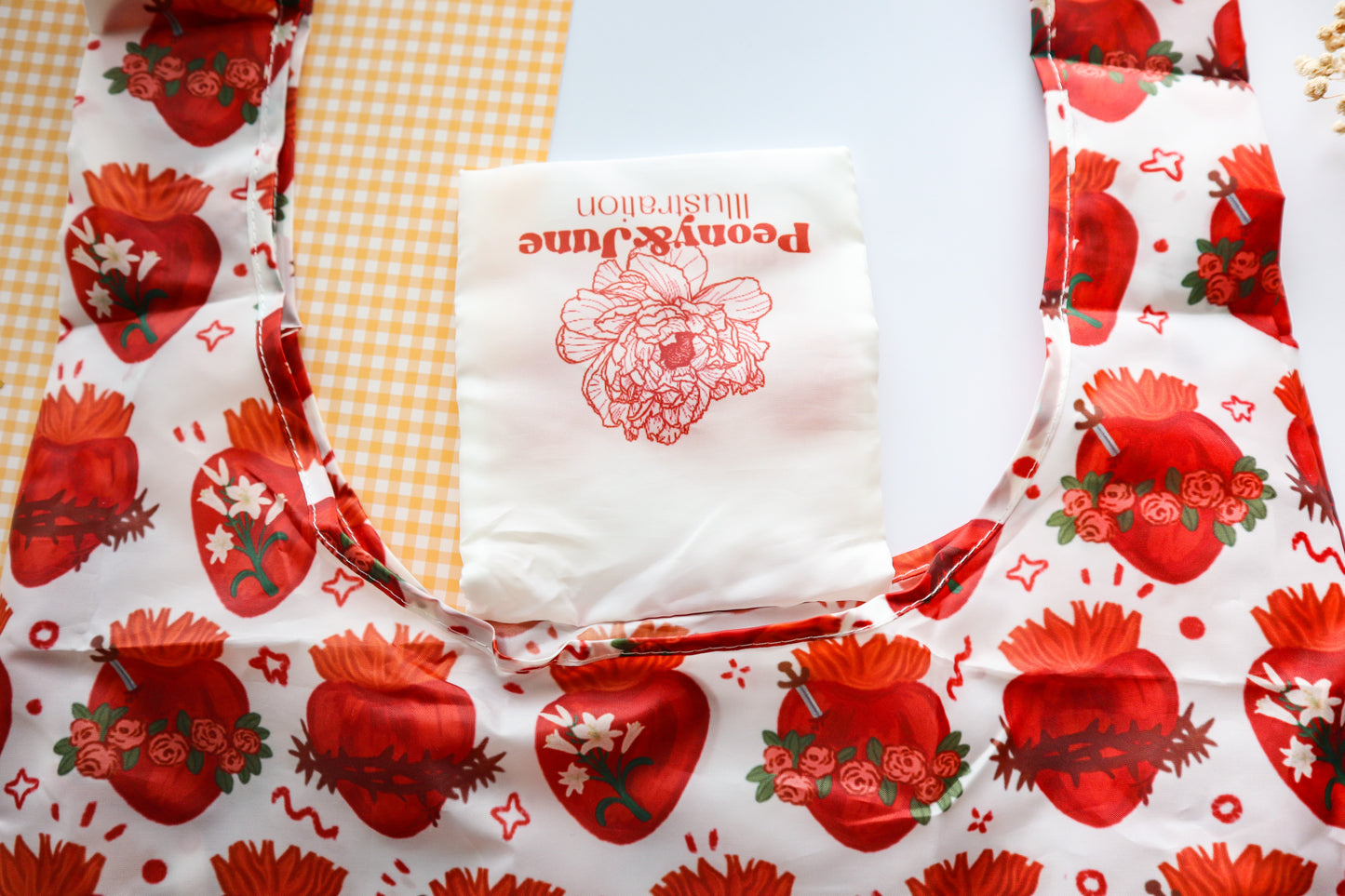 Holy Hearts Shopping Bag