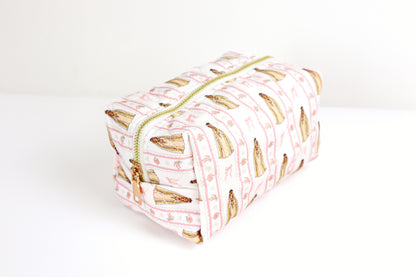 Fatima Quilted Makeup Bag