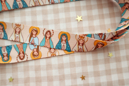 New Blessed Mother Lanyard