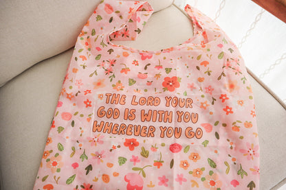 The Lord Is With You Shopping Bag
