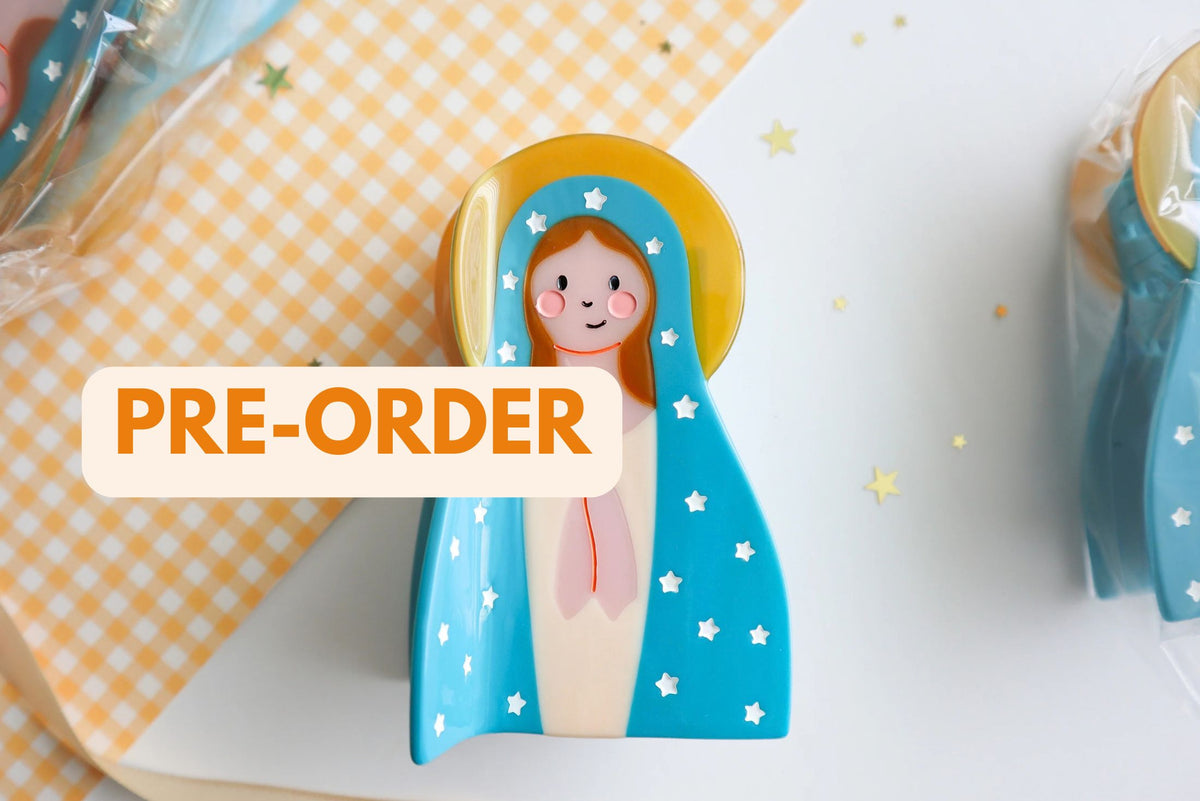 PRE ORDER Our Lady Star of The Sea Hair Clip