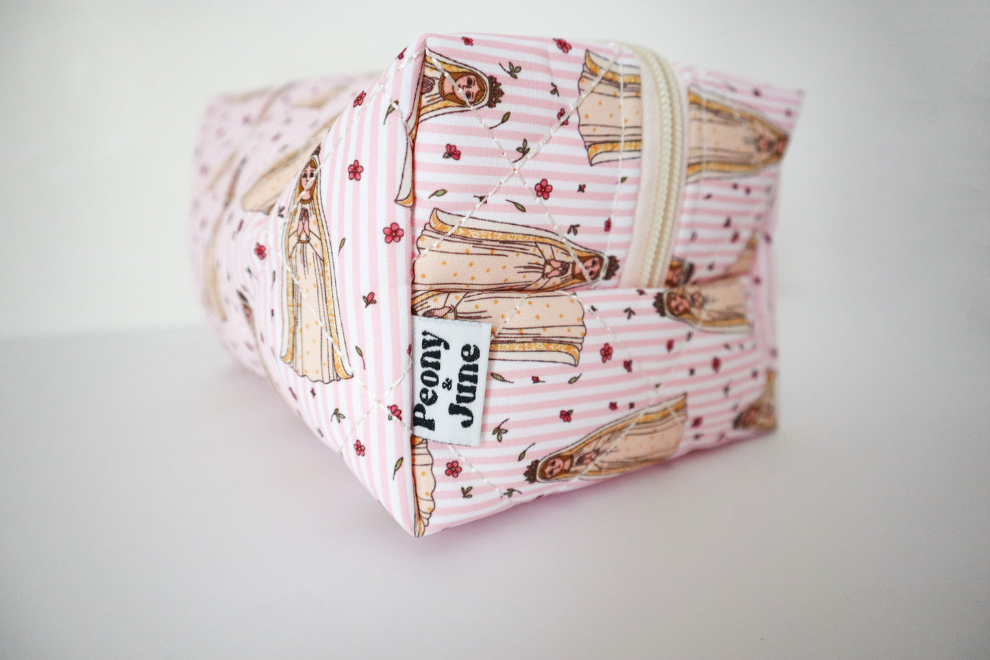 Our Lady of Fatima Quilted Pouch