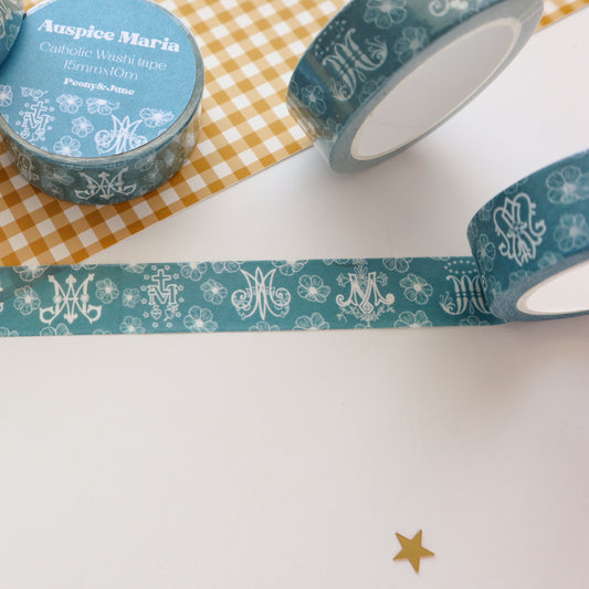 Auspice Maria Washi Tape