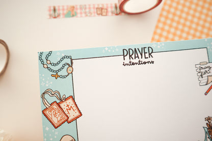 Prayer Intentions Notepad